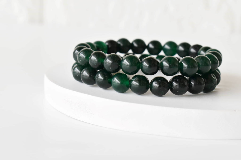 Crystal Bracelet | Green Jade | Healing Gemstone Bracelet