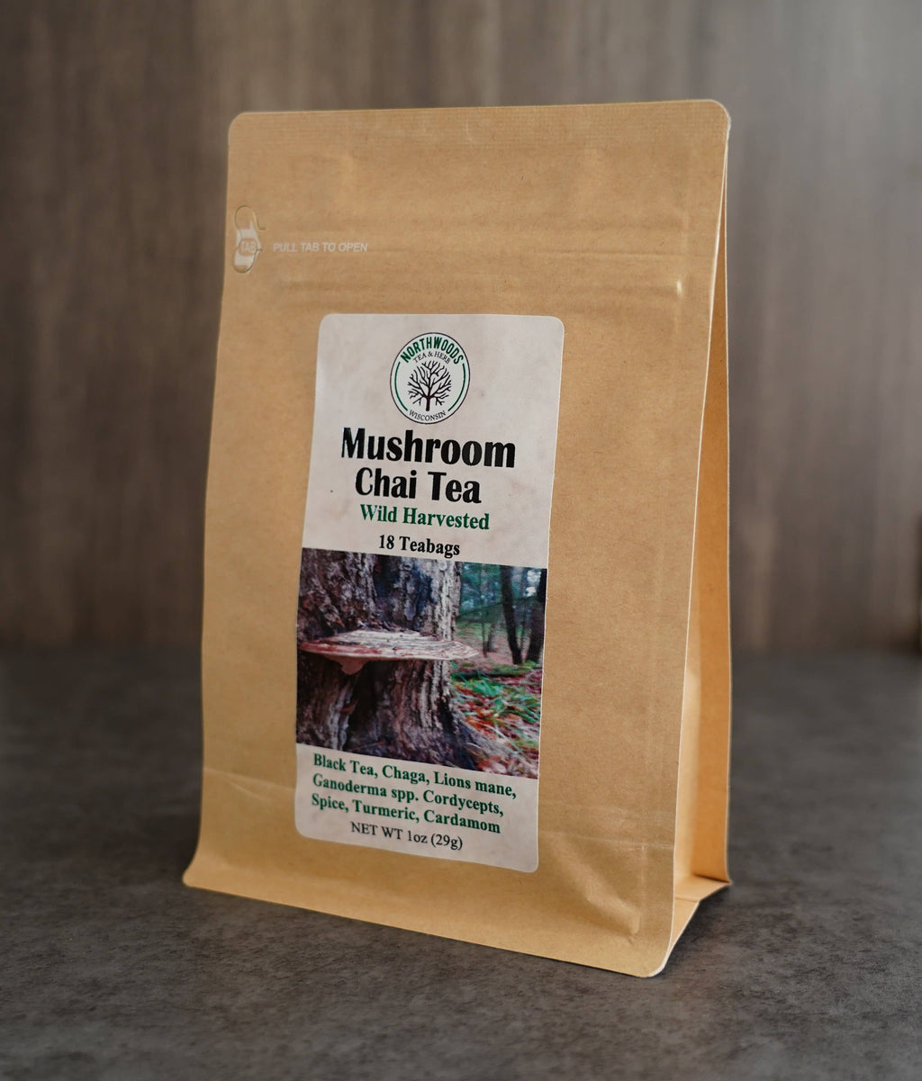 Mushroom Chai tea