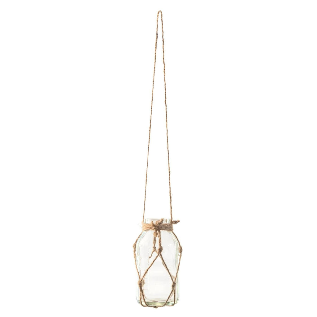 Hanging Glass Bottle.