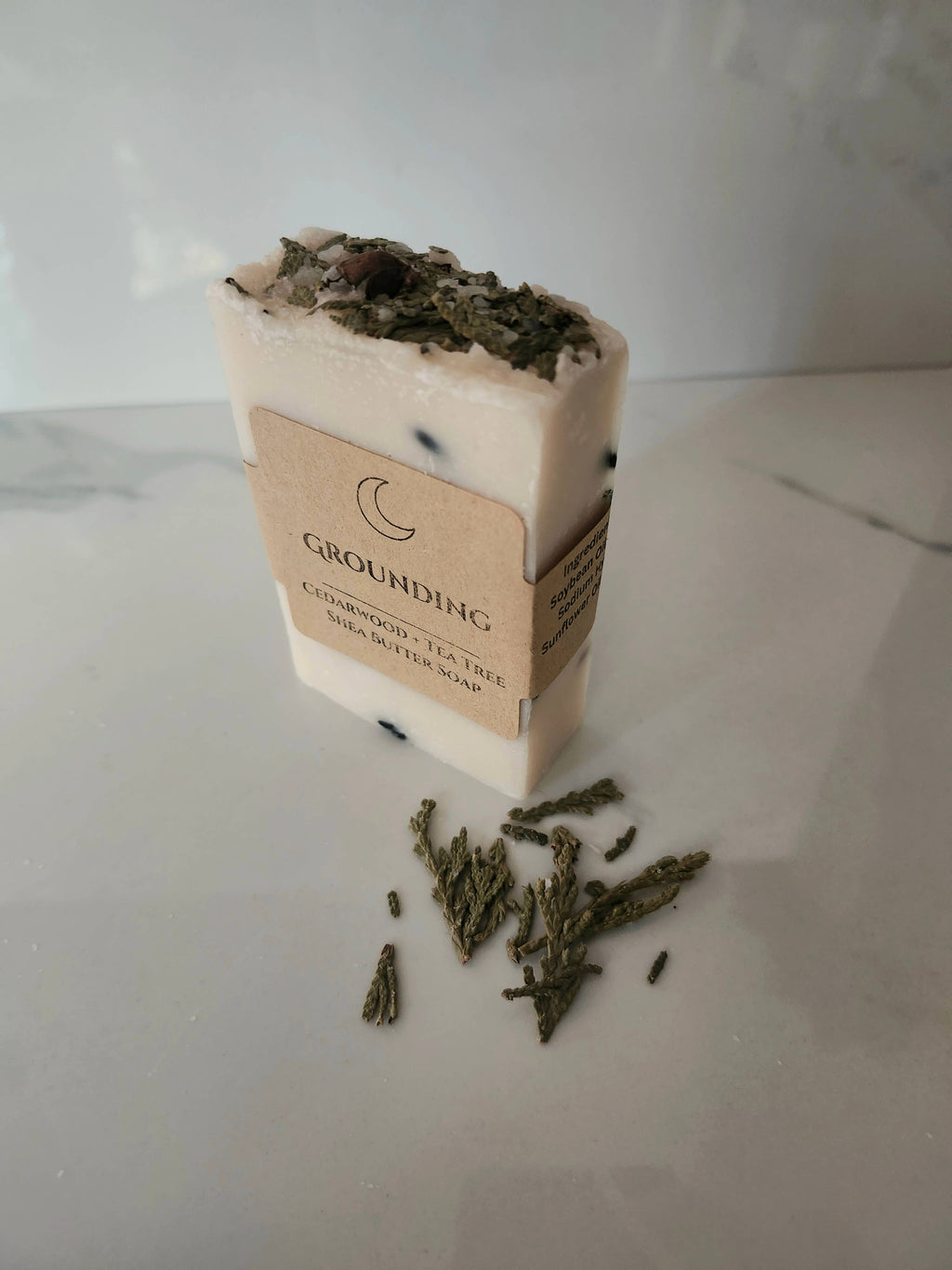 Cedarwood + Tea Tree Organic Shea Butter Grounding Soap
