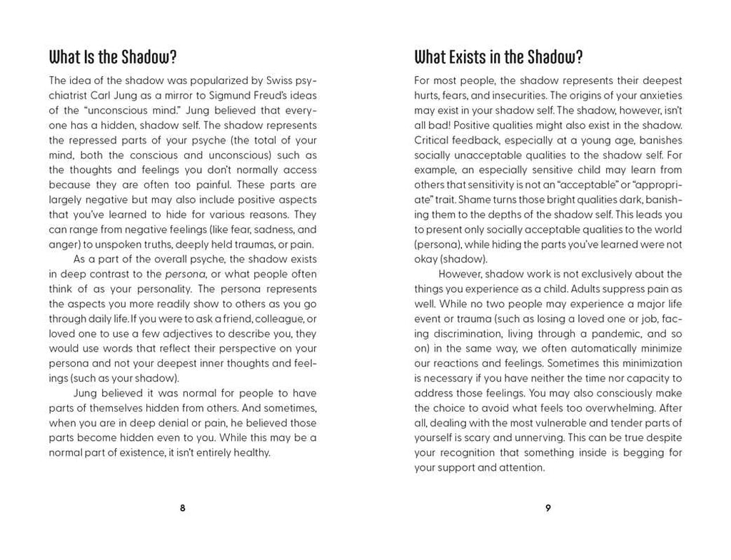 Shadow Work Self-Reflection Deck by Jor-El Caraballo