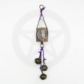 Witch's Bell with Owl Charm & Quartz Point - Handcrafted